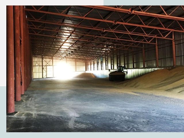 Строительство зернохранилищ в Балаково