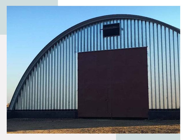 Бескаркасные ангары в Балаково