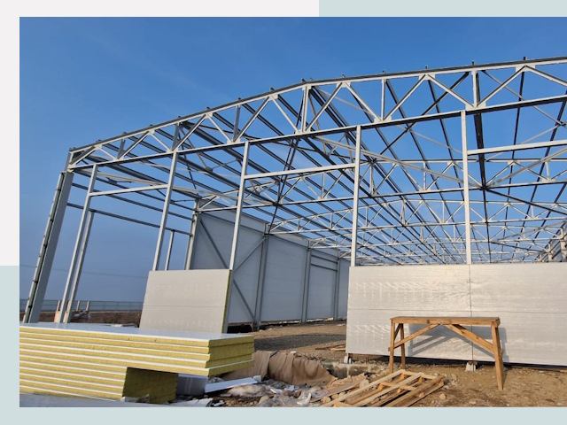 Утепленные ангары в Балаково от 611 руб. за м²