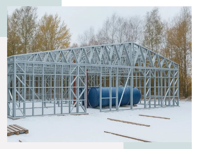 Металлические ангары в Балаково