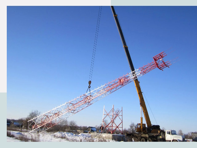 Строительство башен связи в Балаково от 611 руб.