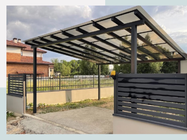 Металлические навесы в Балаково от 611 руб. за м²