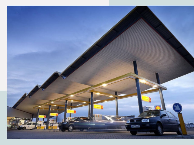 Навесы для АЗС в Балаково от 611 руб. - Защита и комфорт