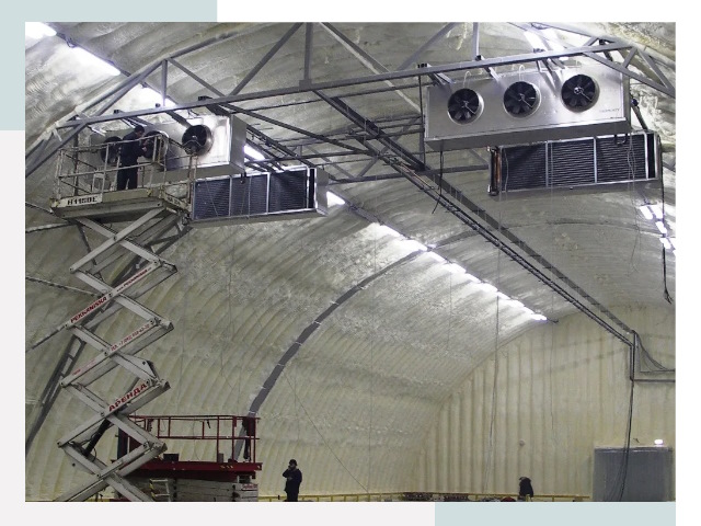 Оснащение ангаров в Балаково