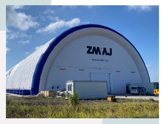 Брендирование ангаров в Балаково