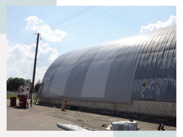 Ремонт ангаров в Балаково