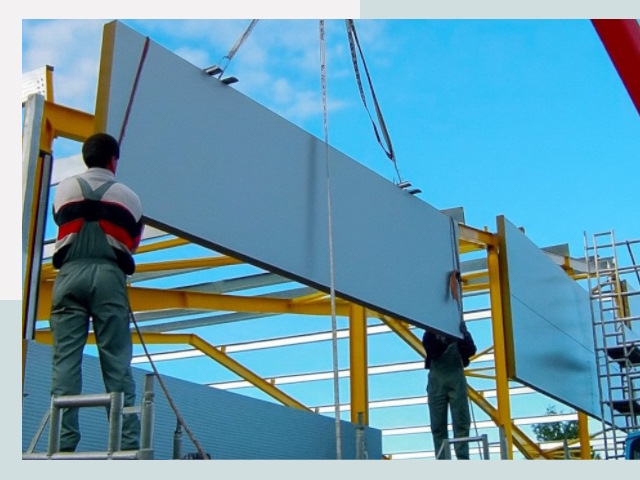 Монтаж сэндвич-панелей в Балаково от 611 руб.