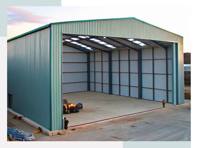 Строительство ангаров в Балаково